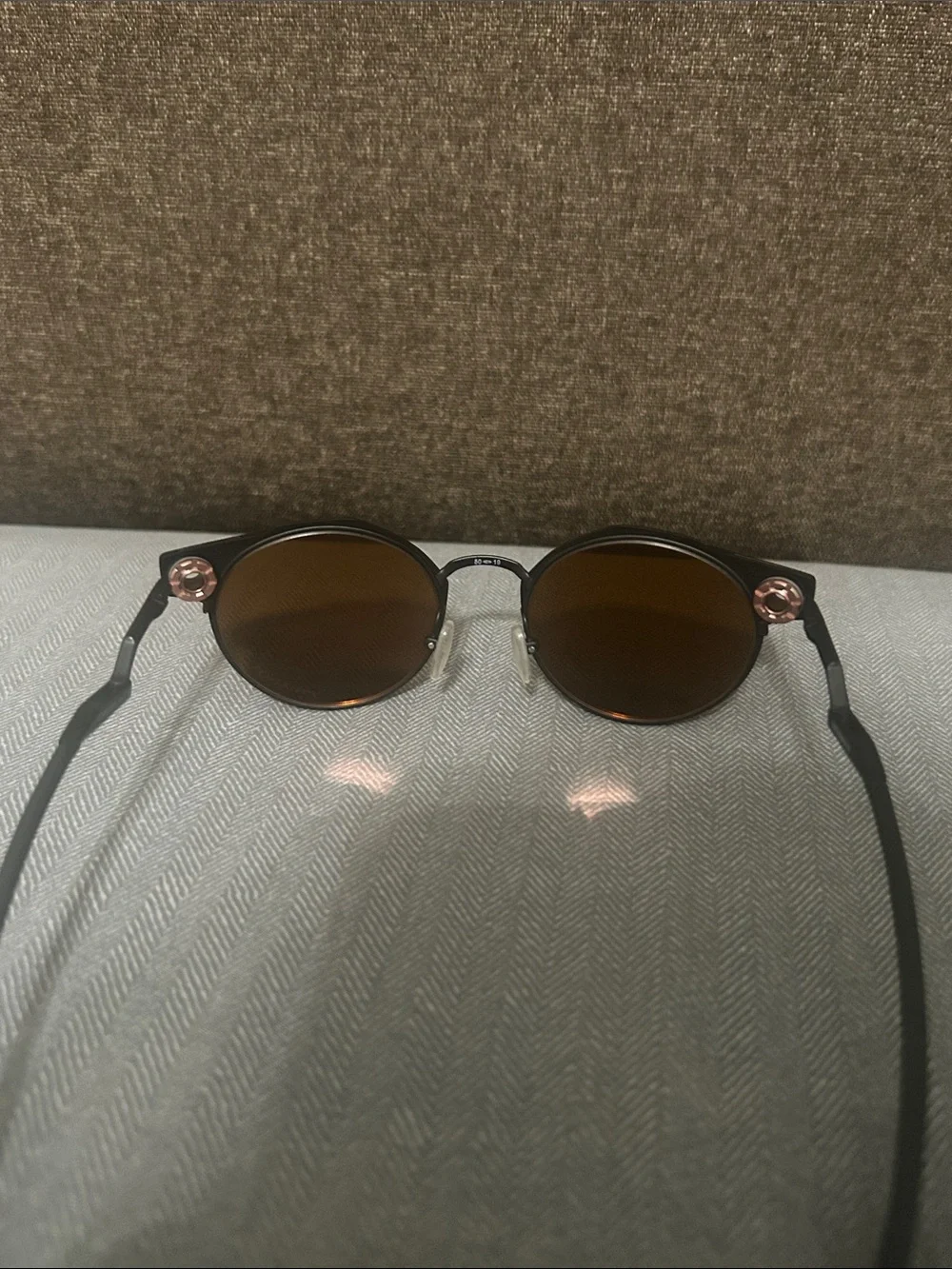 Oakley Deadbolt Black frame/ Prizm Pol rose gold lens. Unused